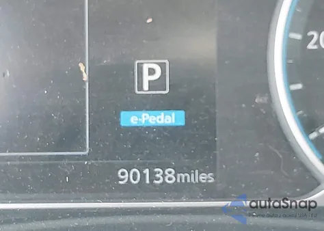 2018 Nissan Leaf Sl z USA, uszkodzony, nr VIN 1N4AZ1CP3JC308519